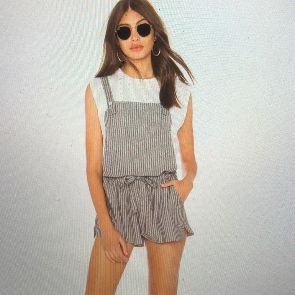 BOBI LOS ANGELES SEASIDE STRIPE ROMPER⚡️⚡️⚡️